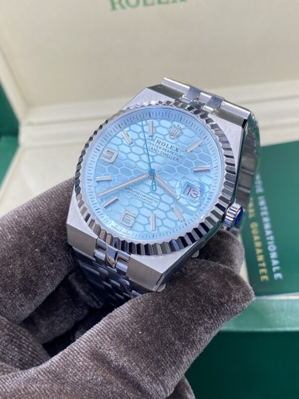 Rolex Date Oyster Perpetual Land-Dweller Blue Sky Dial 41 mm