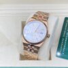 Rolex Date Oyster Perpetual Land-Dweller Rose Gold White Dial 41 mm