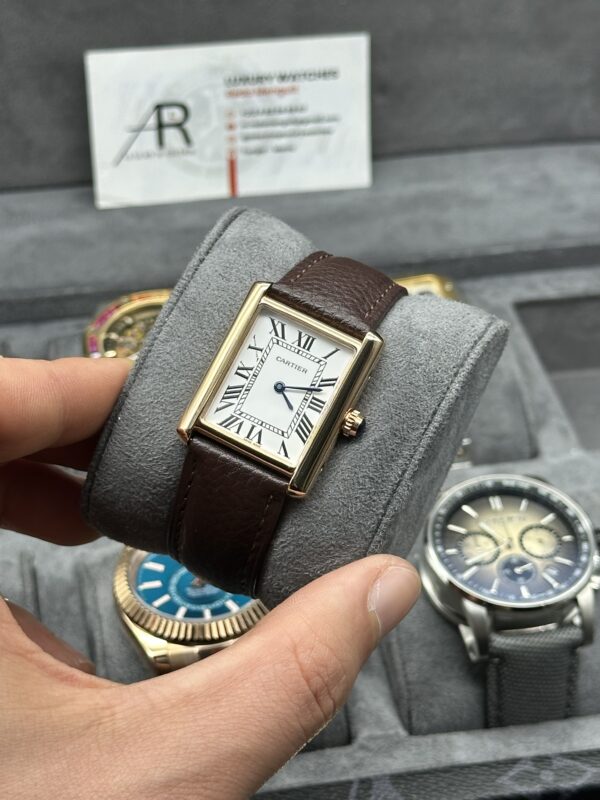 Cartier Tank Must Leather Straps 33 mm