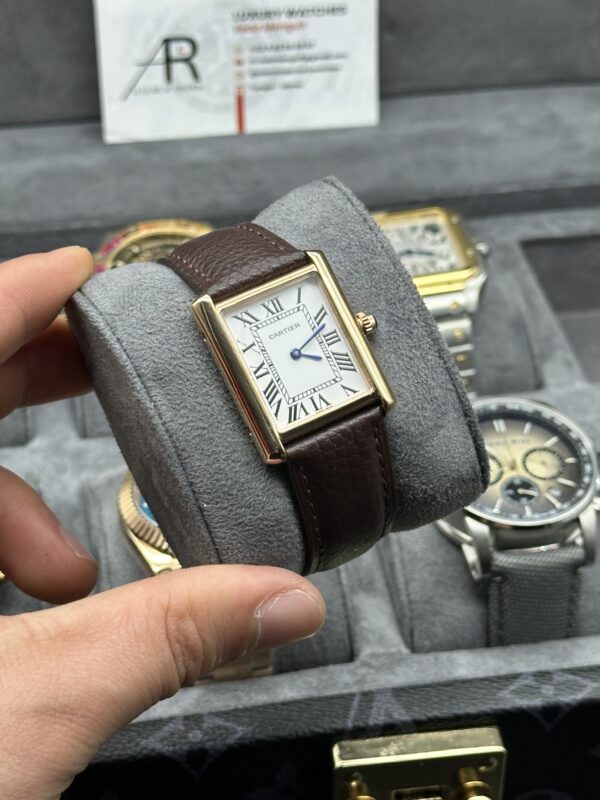 Cartier Tank Must Leather Straps 33 mm