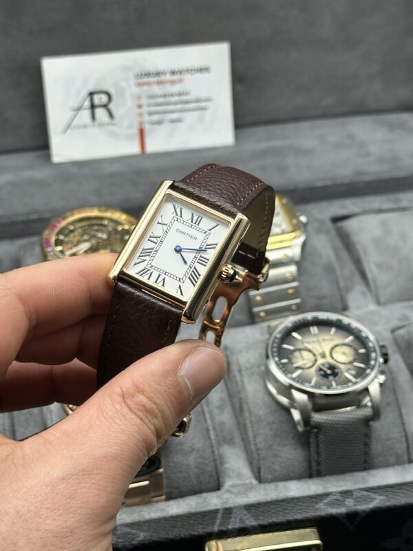 Cartier Tank Must Leather Straps 33 mm